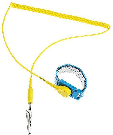 Rs Pro ESD-armband spiraalkabel (Statische bescherming)