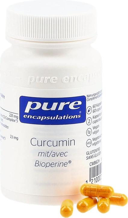 Actual product image Pure encapsulations Curcumin-Kappen (60 pcs., Capsules, 25 g)