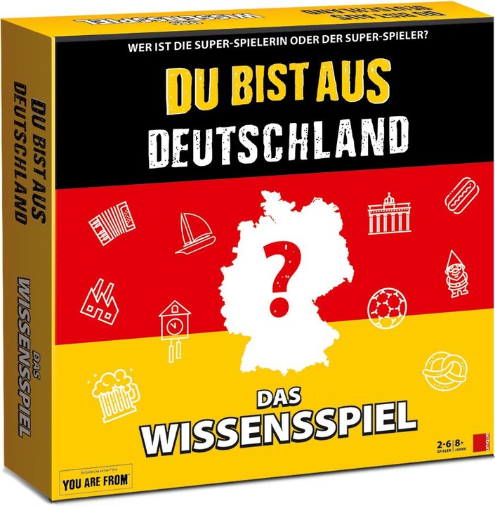 Du bist aus Deutschland! - Das Wissensspiel