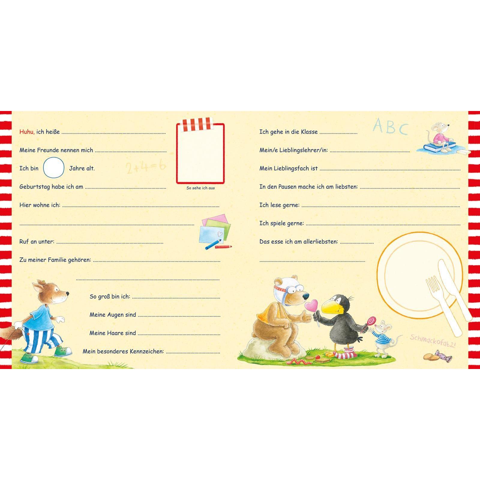 Thumbnail - Der kleine Rabe Socke: Alle meine Schulfreunde, Kinderbücher von Annet Rudolph
