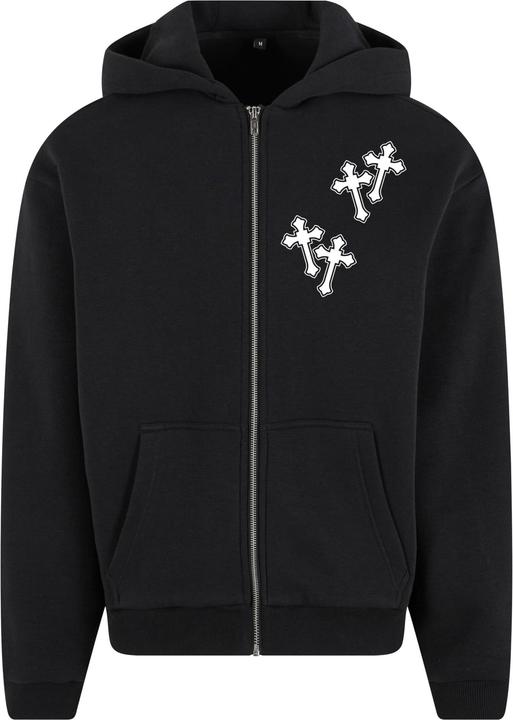 Image du produit MT Mary Cross Fluffy Zip Hoody black L (L)