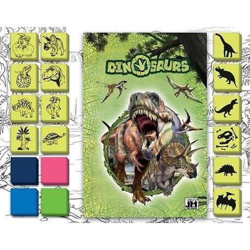 Jiri Models, Timbro, Dinosaurier-Briefmarken