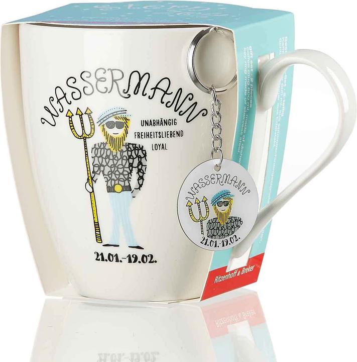 Image du produit Ritzenhoff & Breker Tasse jumbo 650 ml. Signe du zodiaque Verseau (650 ml, 1 x)