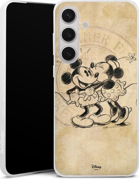 Produktbild DeinDesign Slim Case für Samsung Galaxy S25+ Silikon Hülle Ultra Dünn Handyhülle Mickey Mouse Minnie Mouse (Samsung Galaxy S25+)