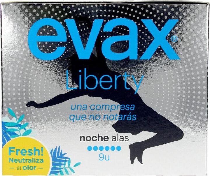 Actual product image Evax LIBERTY compresas noche alas 9 uds (9 x)
