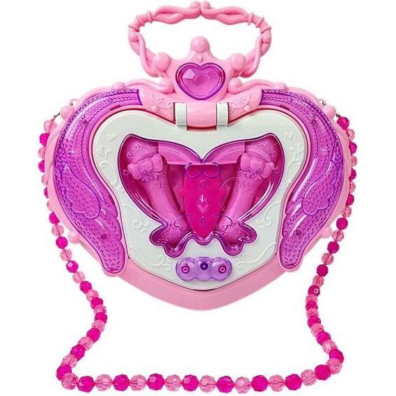 Lean Toys, Carillon, IMPORT LEANTOYS Spieluhr auf Ständer Mikrofon Lautsprecher Rosa