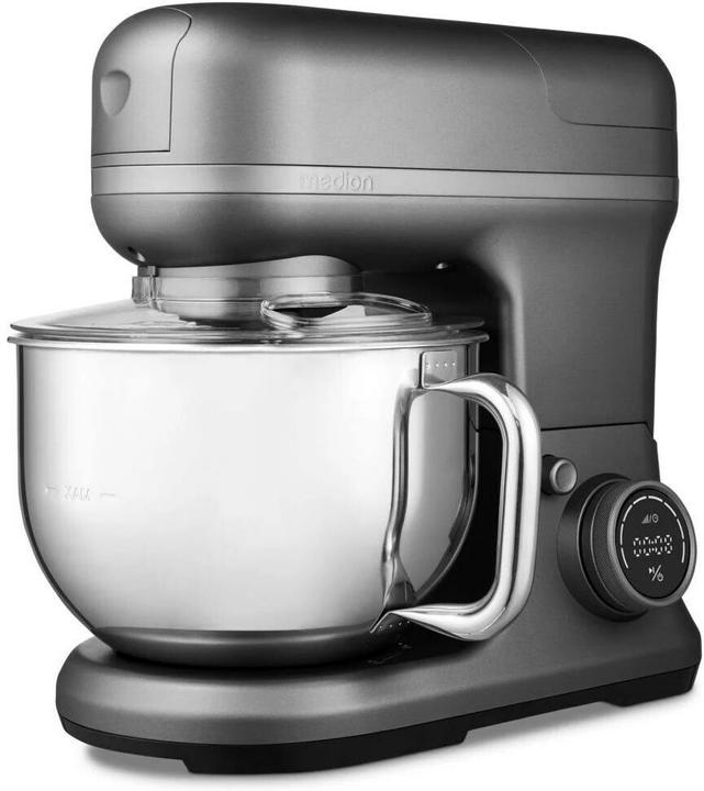 Produktbild Medion Küchenmaschine 4in1 Grau/Silber (1200 W)