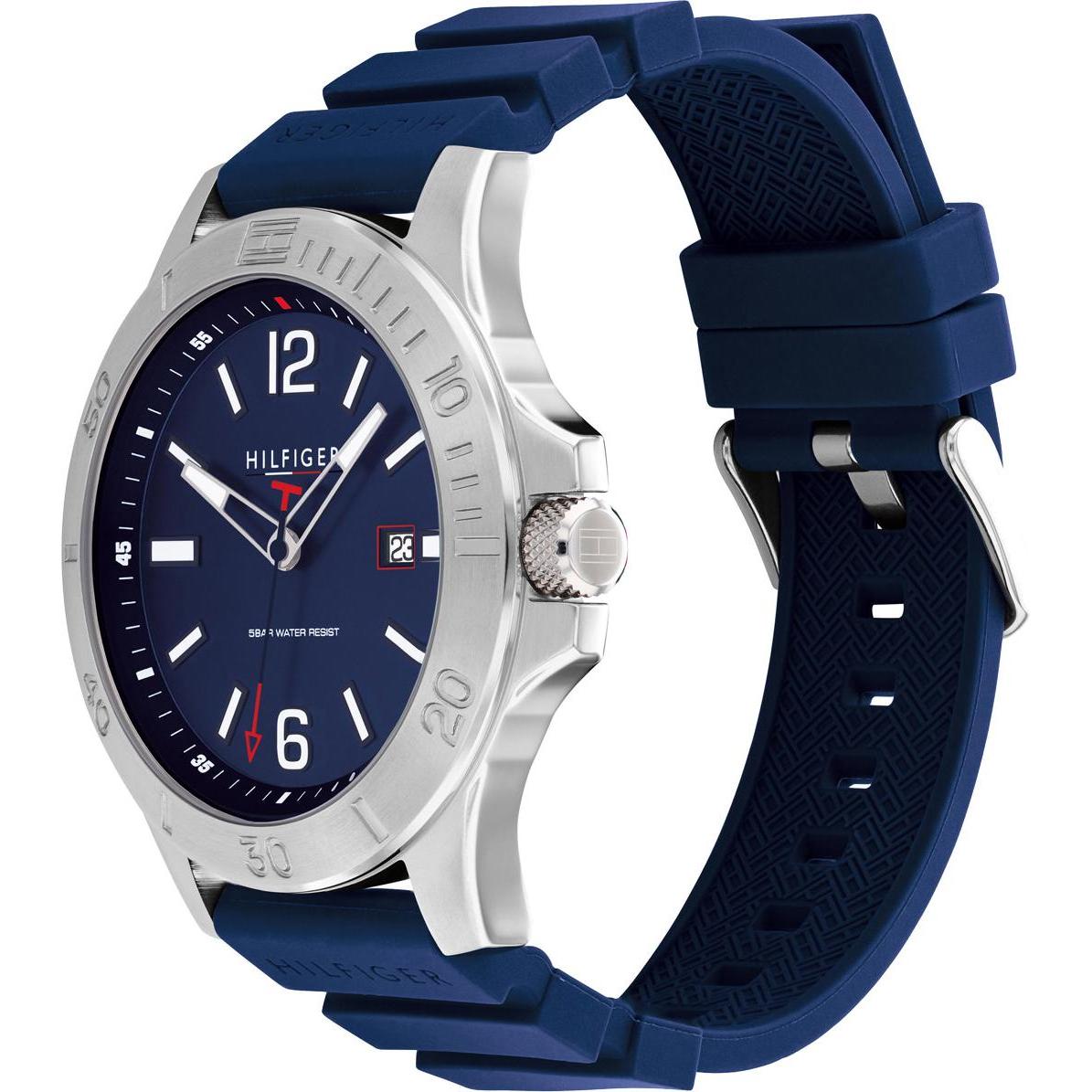 Thumbnail - Tommy Hilfiger, Armbanduhr, Ryan, Blau, (Analoguhr, 46 mm)