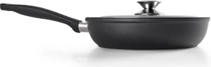 Image du produit Ibili Poêle avec couvercle New Induplus 26 cm Idéal pour retourner les tortillas (Poêle à frire, Acier inoxydable)