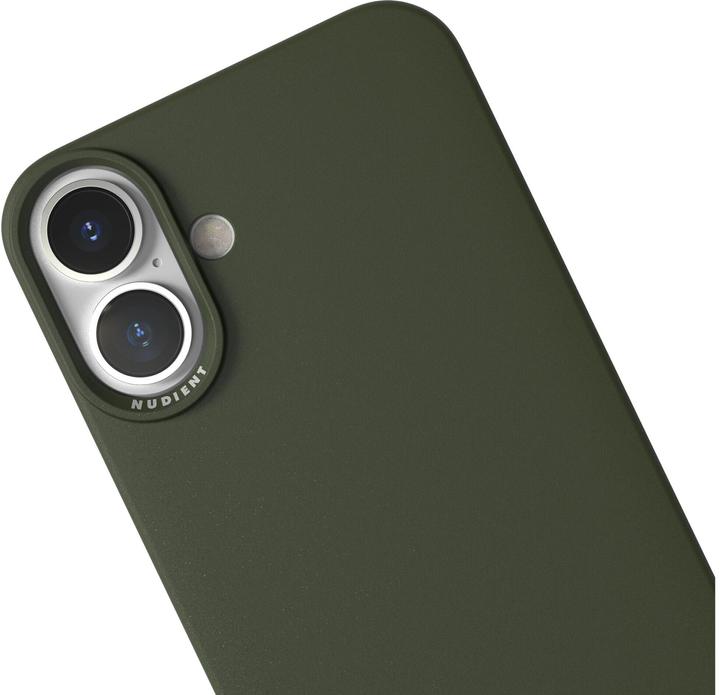 Produktbild Nudient Back Cover Thin Case Magsafe iPhone 16 Plus Pine Green (Apple iPhone 16 Plus)