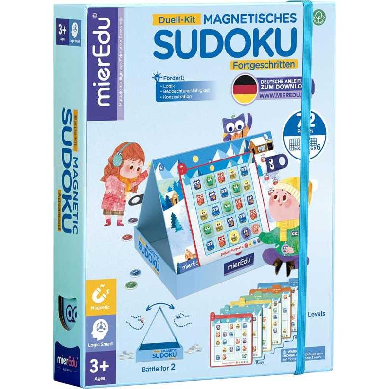 mierEdu Game - Magnetic Sudoku Battle Kit (advanced) - (ME333) (Deutsch)