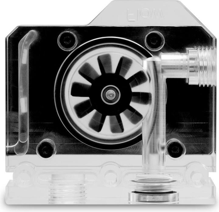 Produktbild EKWB EK-Quantum Scalar Flowmeter Top-To-Bottom D-RGB - Nickel