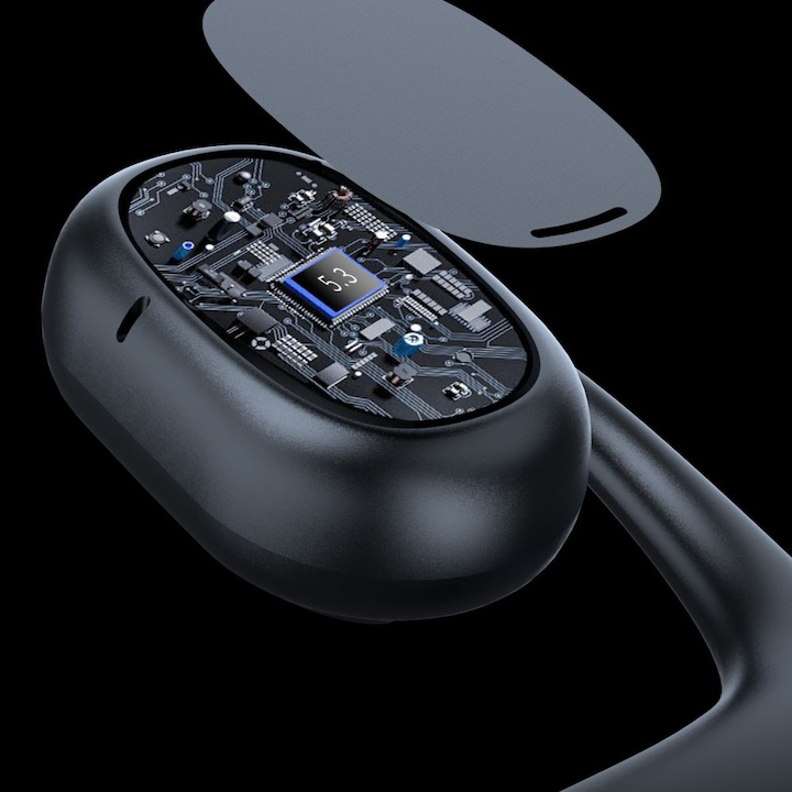 Produktbild Dudao U17H Bluetooth-Funkkopfhörer – Schwarz (50 h, Kabelgebunden)