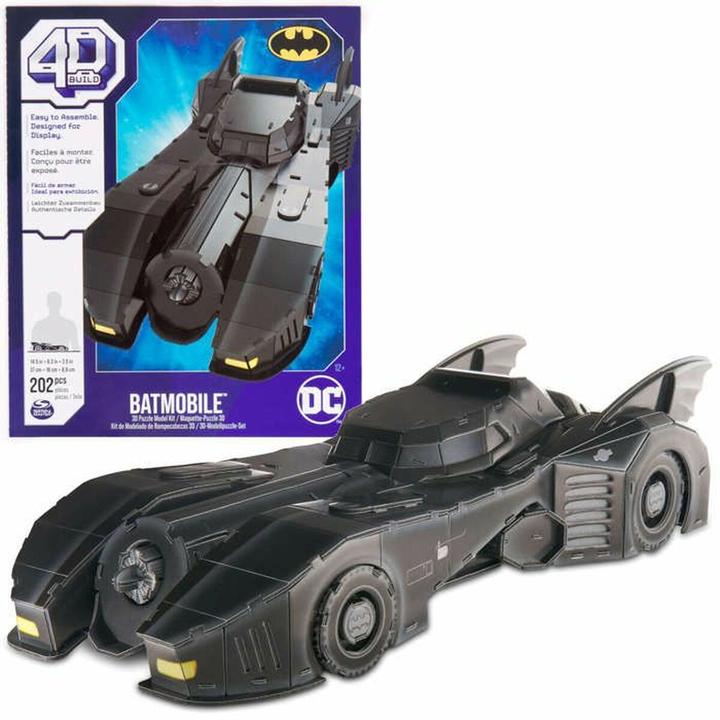 Actual product image 4D Puzzle 4D Puzzles - Retro Batmobile (6070178) (202 pieces)