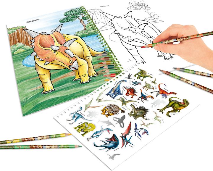 Produktbild Depesche Malbuch Dino World 30 Seiten