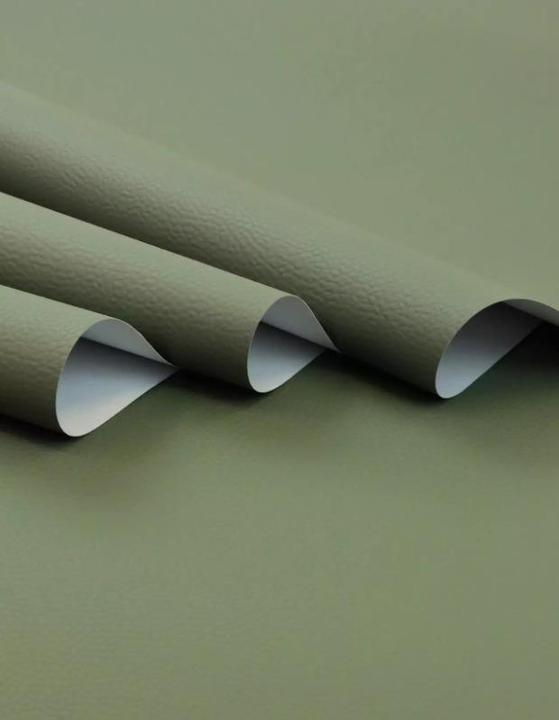 Productafbeelding Rasch Vinyl Behang Vlies Base 752687 Groen Leer