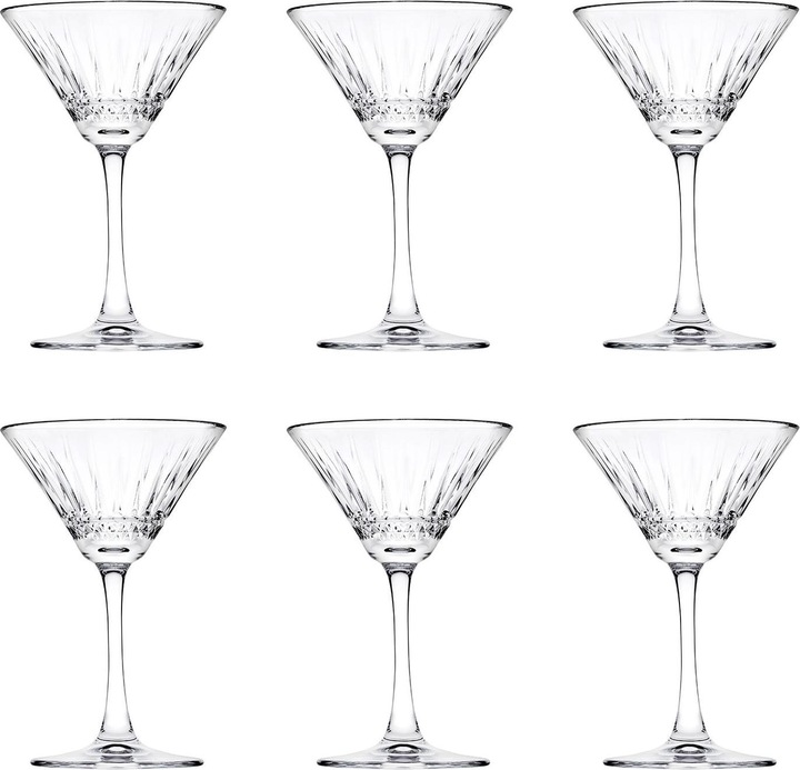 Actual product image Pasabahce Elysia Cocktail Goblet ml - er SET (2.20 dl, 6 x, Martini glasses)