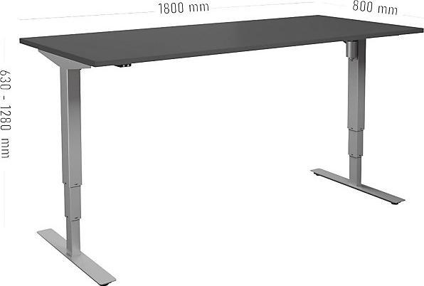Actual product image kaiserkraft Atlanta (180 x 80 x 128 cm)