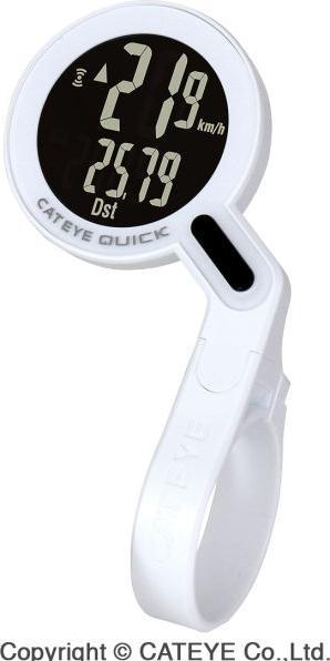 CatEye Fietscomputer Quick - CC-RS100W Wit