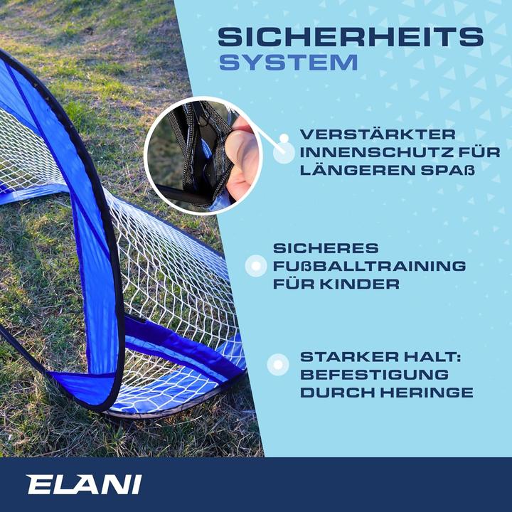 Produktbild Elani Fussballtor Set