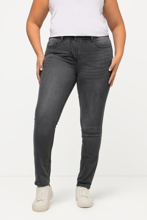Produktbild Ulla Popken Skinnyjeans Sarah, schmale 5-Pocket-Form, High Waist (58)