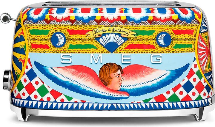 Actual product image Smeg TSF02DGEU Dolce & Gabbana 4-slice toaster