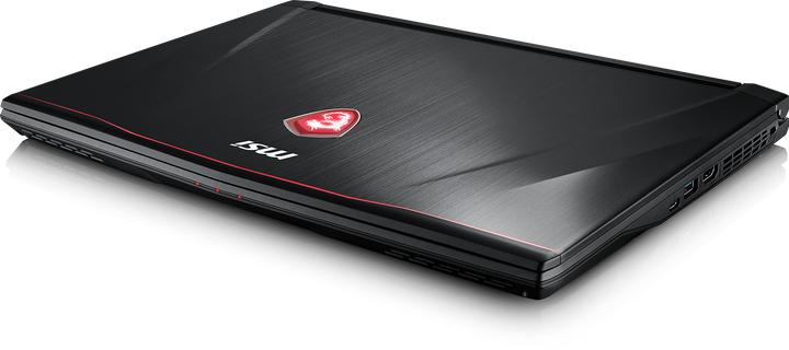 Actual product image MSI GS43VR 7RE-085CH Phantom Pro (14", Intel Core i7-7700HQ, 16 GB, 256 GB, CH)