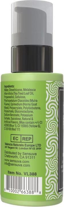 Productafbeelding Sensuva handipop edible massage gel green apple 59ml (59 ml)