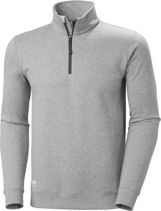 Helly Hansen Workwear Classic Half Zip Sweatshirt grey melange S