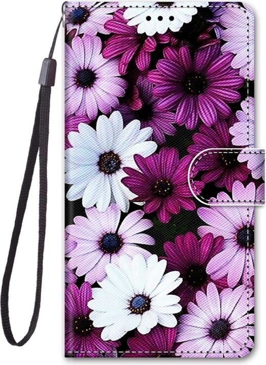Actual product image Cover-Discount Galaxy A53 5G - leather cover chrysanthemum