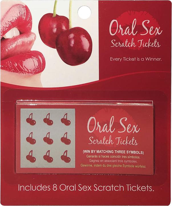 Image du produit Kheper Games Billets Oral Sex Scratch (Jeu de cartes, Français, Anglais, Espagnol)