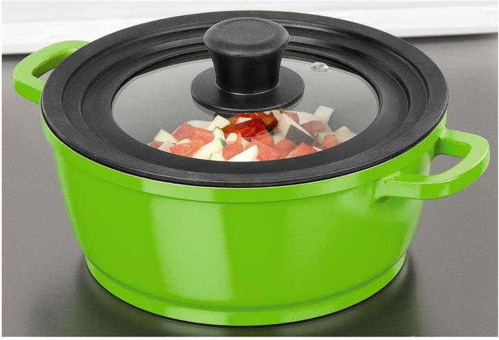 Produktbild Xavax Deckel Universaldeckel mit Dampfloch für Töpfe und Pfanne (21 cm, Glas, Kunststoff)