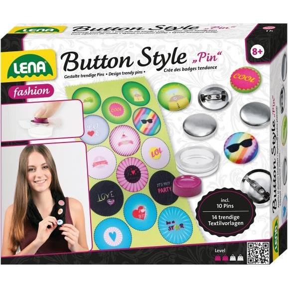Lena Button Style Pin-Set