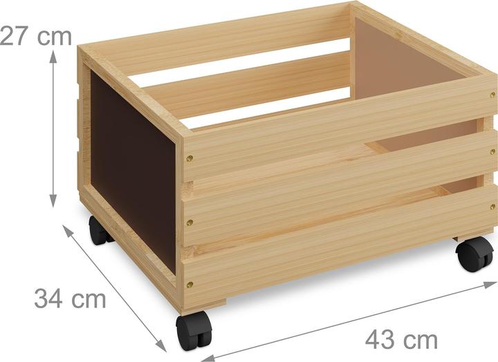 Actual product image Relaxdays Vinyl box (Plates)