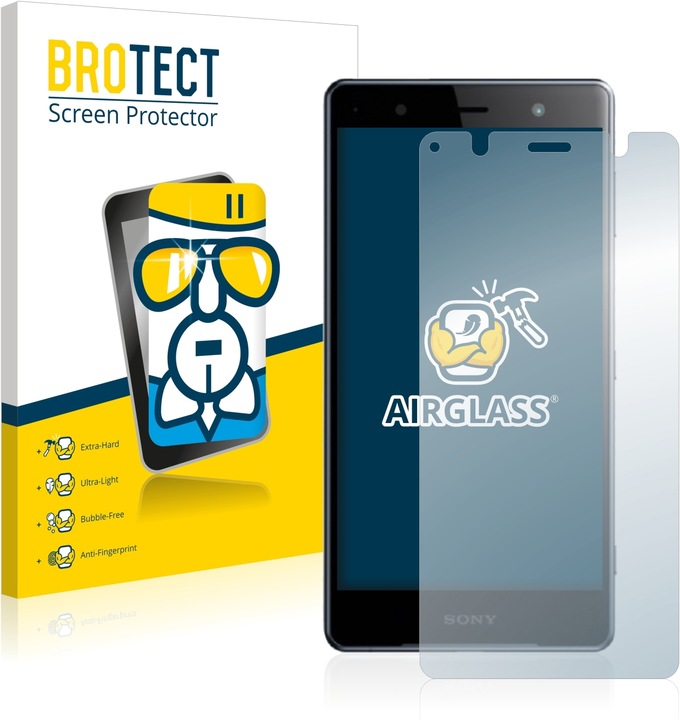 Produktbild BROTECT AirGlass Panzerglasfolie (1 Stück, Sony Xperia XZ2 Premium)