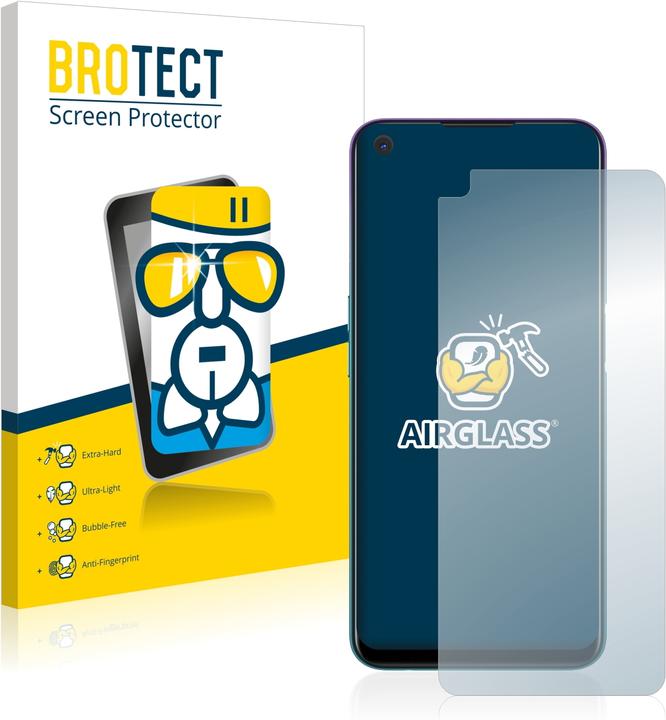 Produktbild BROTECT AirGlass Panzerglasfolie (1 Stk., Oppo A72)