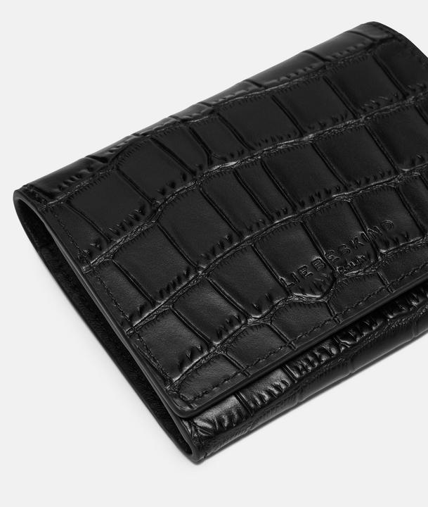 Image du produit Liebeskind Berlin Portemonnaie Geldbörse aus Leder in Kroko-Optik