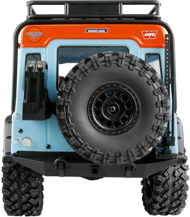 Image du produit Amewi ALLRock H8 V2 Scale Crawler brushless 1:8 RTR blau/orange (RTR Prêt à fonctionner)