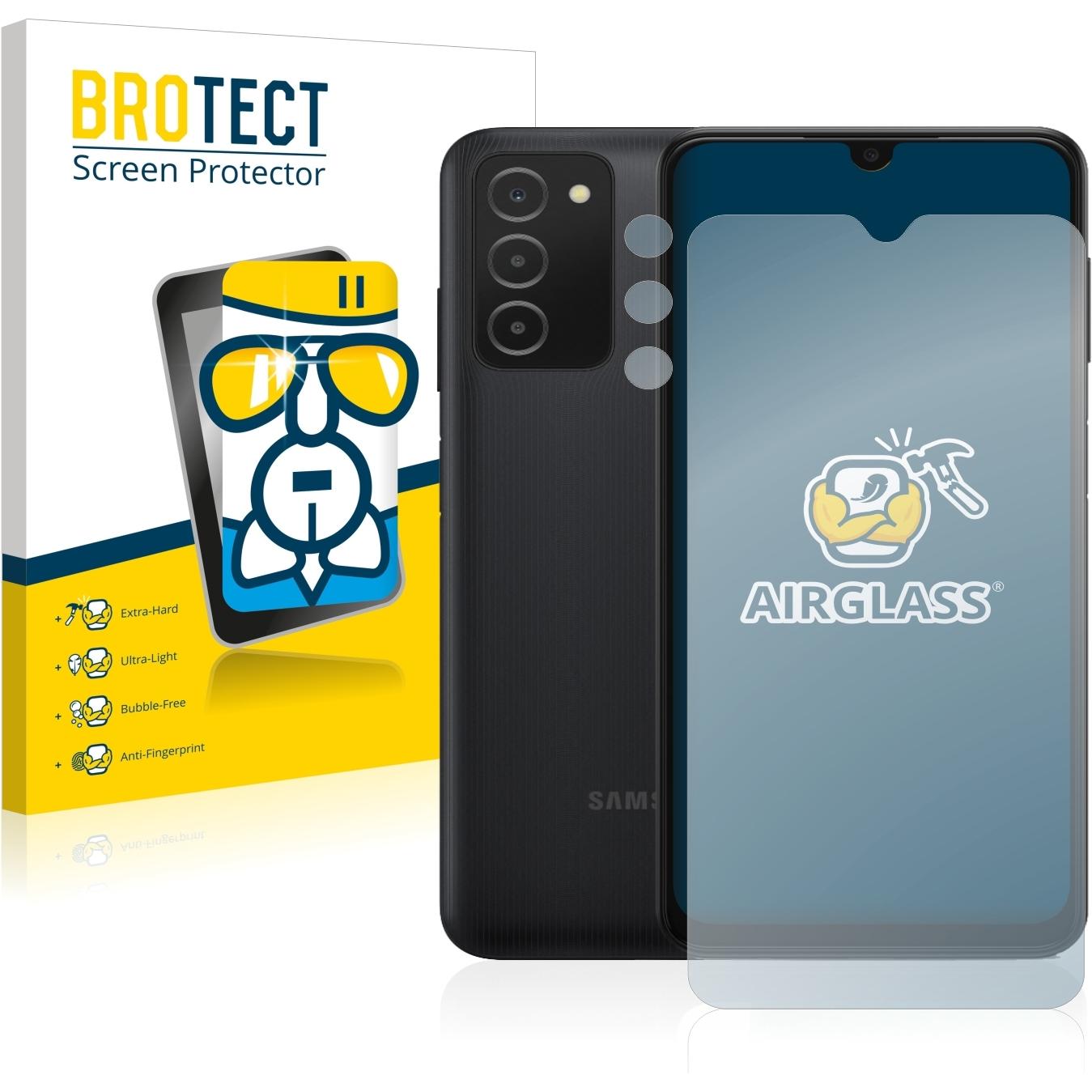 BROTECT AirGlass Panzerglasfolie (1 Stück, Samsung Galaxy A13 5G), Smartphone Schutzfolie, Transparent