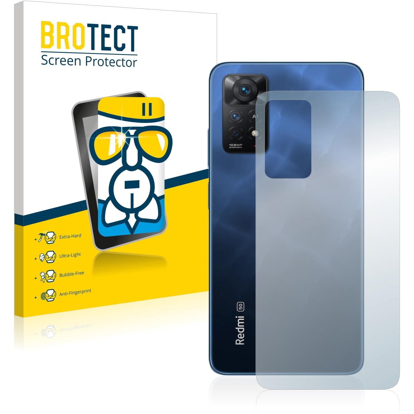 Thumbnail - BROTECT AirGlass Panzerglasfolie (1 Stück, Xiaomi Redmi Note 11 Pro 5G), Smartphone Schutzfolie, Transparent