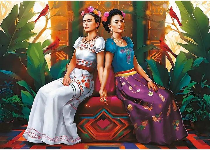 Produktbild Trefl Frida Kahlo: Zwei Gesichter - 1000-Punkte-Rätsel (1000 Teile)