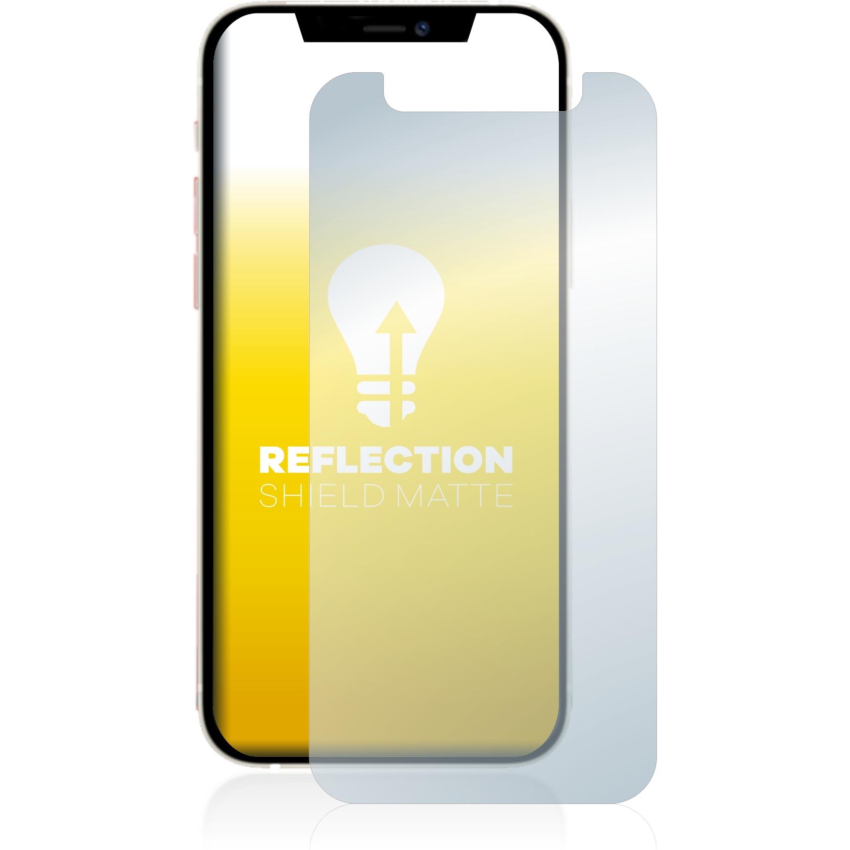 Thumbnail - upscreen Reflection Shield Displayschutz Matt (1 Stück, Apple iPhone 12 mini), Smartphone Schutzfolie, Grau