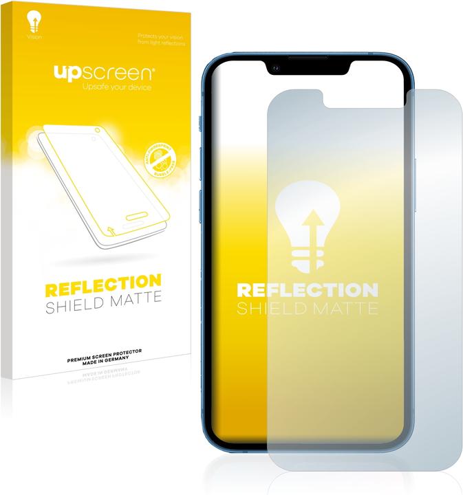 Actual product image upscreen Reflection Shield Protector Matte (1 Piece, Apple iPhone 13 mini)