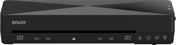 Produktbild Savio LR-01/B Laminiergerät Kalt-/Warmlaminator 320 mm/min Schwarz (125 µm, A4)