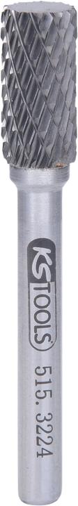 Actual product image KS Tools HM cylindrical milling pin form A (10 millimetres)