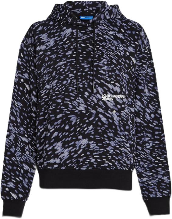 Produktbild Karl Lagerfeld Felpa con Cappuccio Stampa Completa (M)