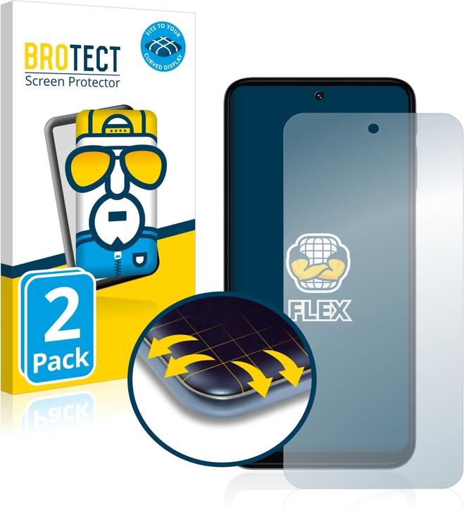 Actual product image BROTECT Full-Cover Protector (2 Piece, Motorola Moto G31)