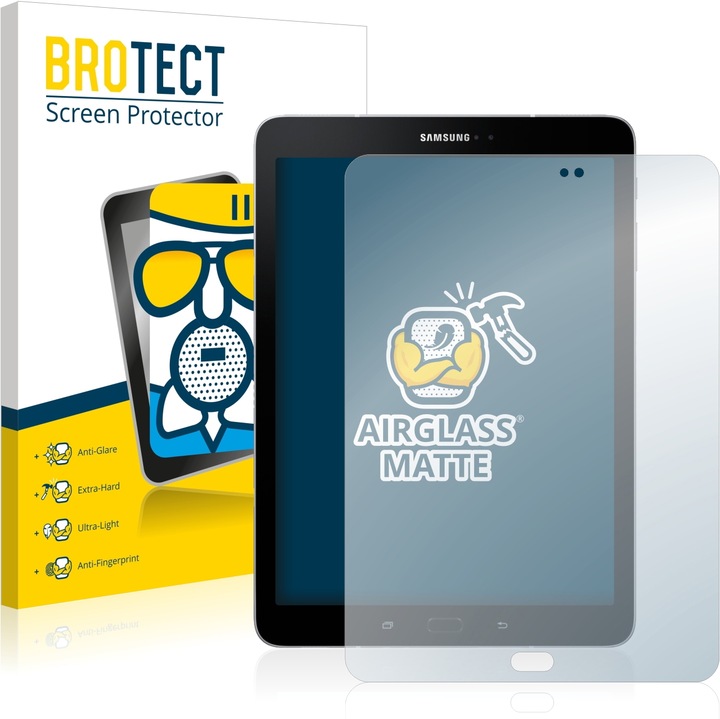 Produktbild BROTECT AirGlass Panzerglasfolie Matt (1 Stück, Galaxy Tab S3)