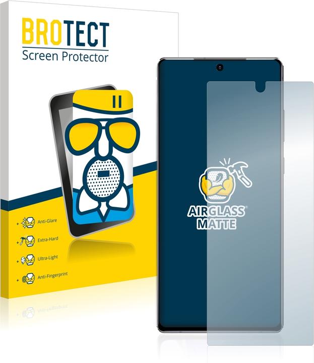 Productafbeelding BROTECT AirGlass Matte kogelwerende glasfolie (1 Stuk, Samsung Galaxy Note 20)