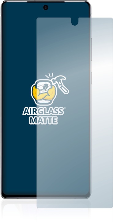 Actual product image BROTECT AirGlass Glass Matte (1 Piece, Samsung Galaxy Note 20)